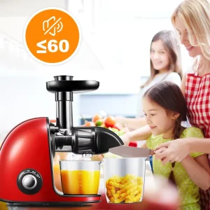 Juicer Extractor Machine Extracteur De Jus De Fruit Orange Juicer Slow Cold Press Juicer Lower Noise Big Mouth