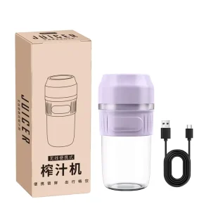 Juicer Portable USB Rechargeable Students Household Multi functional Juice Machine Juice Extractor Cup