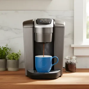 K Cup Compatible Portable Single Serve Coffee Maker Programmable Pod Brewer French Support Multiple Brew Sizes Strong Brew