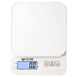 KFS-X3 5kg 7kg 10kg LCD Display Home Electronic Digital Kitchen Scale Cake Weighing Scale White Pink