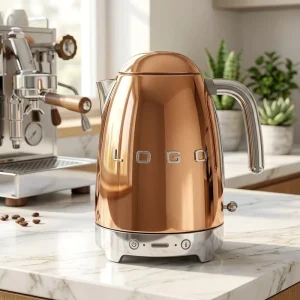 KLF04 1.7L 360 Rotational Base Multi Temperature Control Stainless Steel Cordless Electric Kettle Automatic Shut Off for Hotel