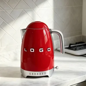 KLF04 Mechanical Electric Kettle 1.7L 360 Rotational Base Multi Temperature Control Stainless Steel for Hotel Use Multi color