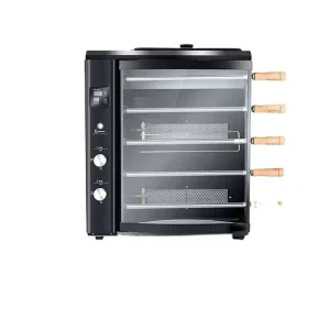 KOIDA Multifunctional 58L Outdoor Camping Electrical Digital Rotating Rotisserie Gas Oven