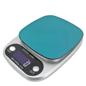 KS 305 Black Silver ABS + Stainless Steel Food Digital Smart Weighing Kitchen Scale