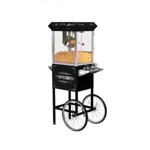 KTV Cinema Maker Industrial 16 Oz Flavored Machine Popcorn Cart