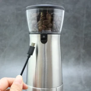 Kaideli 910 Household Rechargeable Stainless Steel Coffee Bean Grinder Portable USB 5W 1 Year Warranty Class a Energy Efficient
