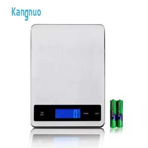 Kangnuo Restaurant Bakery Cooking Food Weighing Scale Electronic Digital Stainless Steel Kitchen Scale