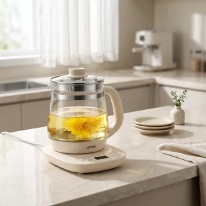 Keep Warm Function Water Boiler Temperature Setting Electric Glass Kettle Multifunctional Household