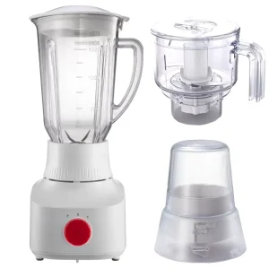 Kitchen 350W Smoothie Mixer 3 in 1 Blender Machine for Frozen Desserts and Making Nut Butter
