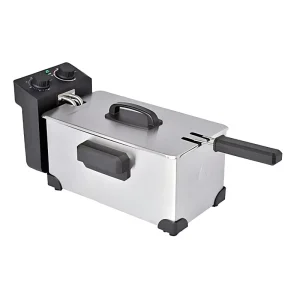 Kitchen 3L Home Electric Deep Fryer Fried Chicken Chips Small Automatic Deep Fryer with Auto Temperature Timer