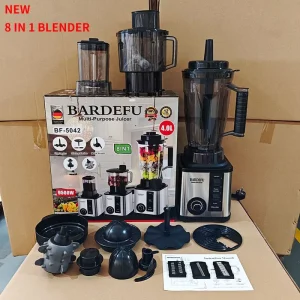 Kitchen 8-in-1 3-in-1 Commercial Heavy Duty Stainless Steel Smoothie Blender 2.6-3.0L 9500W for Household and Hotel Use