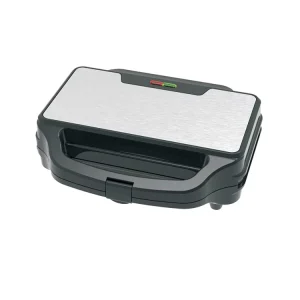 Kitchen Appliance 2 Slices Interchangeable Plate Sandwich Toast Maker Small Breakfast 3 in 1 Sandwich Maker