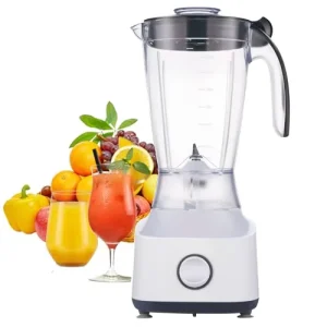 Kitchen Appliance 2-in-1 Fruits Juicer Smoothies Maker Blender with Variable Speed 1.8L Capacity CE CB ROHS Certified