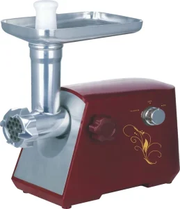 Kitchen Appliance Electric Table Grinder Powerful Motor Reverse Function Three Cutting Blade Food Meat Grinders Slicers