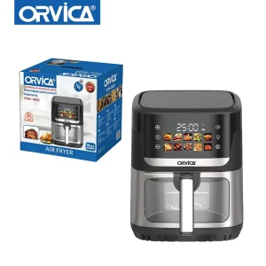 Kitchen Appliance Stainless Steel Air Fryer Oil Free Fryer Electric Digital Oven Air Fryer with Visual Window ORM 8882