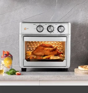 Kitchen Appliances 15L OTG Electric Pizza Bake Oven Convection Air Fryer Toaster Oven Combo with Baking Dehydrate Rotisserie