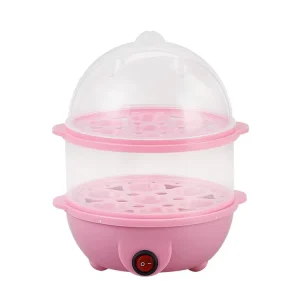 Kitchen Appliances 2 Layer 14 Egg Holders Automatic Cooking Egg Boiler Machine Electric Boiling Egg Steamer