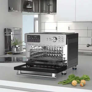 Kitchen Appliances 30L Electric Air Fryer Oven 32QT 21 in 1 Extra Large Countertop Convection Toasters Pizza Air Fryer Oven
