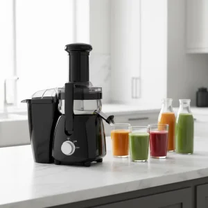 Kitchen Appliances 800W Stainless Steel Centrifugal Juicer with Wide Mouth Easy Clean Anti-drip Automatic Juice Extractor