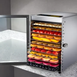 Kitchen Beef Dehydration Machine Mini Food Processor Dryer for Vegetables and Foods Food Dryer Dehydrator