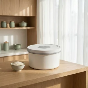 Kitchen Classic Stainless Steel Grain Storage Canister Airtight Eco Friendly Durable Rice Bucket Lightweight Fresh Freezer Safe