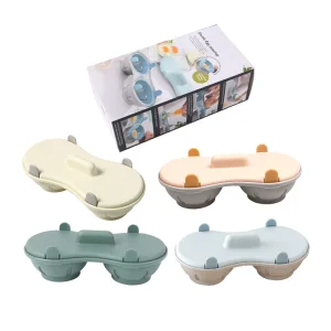 Kitchen Cooking Gadgets Egg Poacher 2 Cavity Edible Plastic Double Drain Poached Egg Cups Microwave Mini Egg Cooker