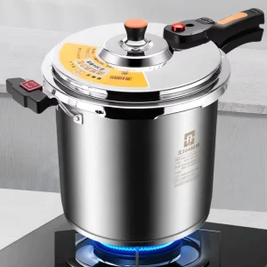 Kitchen Cookware Energy Saving Gas Induction Cooker Soup Pot Eco friendly 304 Stainless Steel Pressure Cooker