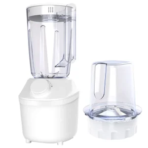 Kitchen Electric Portable Smoothies Maker 2 in 1 Juicer Blender with Stainless Steel Blades 1.8L Capacity for