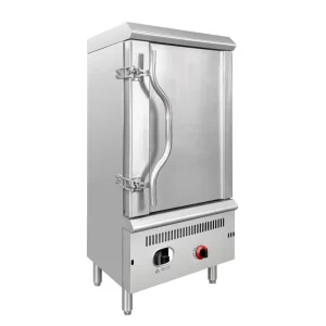 Kitchen Equipment LPG Gas Rice Steamer 6/8/10/12/24 Trays Gas Rice Steaming Cart 70kg Rice Steaming Cabinet