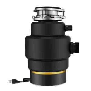 Kitchen Food Waste Disposer Short House Garbage Disposal Machine 220V Food Waste Processor