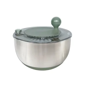 Kitchen Multifunctional Dry Salad Mixer Lettuce Vegetable Fruit Salad Spinner Stainless Steel