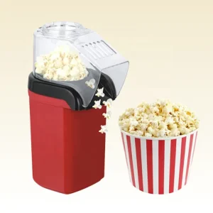 Kitchen Portable Hot Air Snacks Popcorn Popper Maker 110V 220V Electric Popcorn Maker Machine With Top Cover