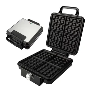 Kitchen Sandwich Maker 4 Slice Breakfast Fast Toaster Waffle Maker Machine