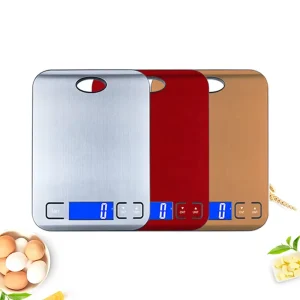 Kitchen Scale 5kg High Accuracy 304 Stainless Steel Platform Food Weighing Electronic Digital Kitchen Scale