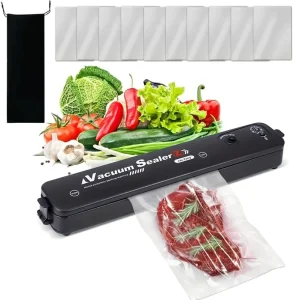 Kitchen Smart Home Handheld Automatic Electric Dry Moist Vacuum Sealer Machine Food Vacuum Sealer for Dry Moist Foods