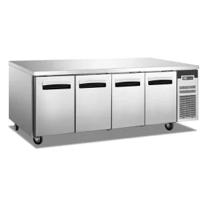 Kitchen Stainless Steel Fresh Keeping Refrigerator Work Bench Under Counter Chiller
