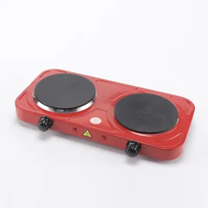 Kitchen Use 2000W Powerful Portable Dual Cooking Stove Double Hot Plate Cooker with Metal Housing