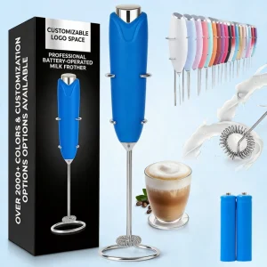 Kitchen Use Portable 17000rpm Mini Electric Hand Mixer for Coffee Milk Frother