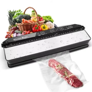 Kitchen Vacuum Packaging Machine Vacuum Food Storage Sealer with Liquid Crysta
