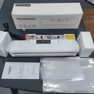 Kitchen Vacuum Sealer Simple Operation Small Household with Free Bags Plastic Automatic Vacuum Food Sealers
