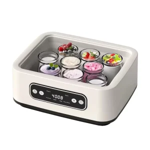 Kitchen Yogurt Maker Electric Automatic PTC Constant Temperature 1.6L Stainless Steel DIY Homemade Yogurt Maker