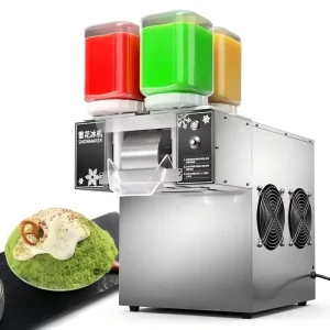 Korea Kakigori Mesin Es Bingsoo Snow Snowflake Flake Cream Crusher Maker Snow Ice Crushers Shaved Ice Shaver Bingsu Machine