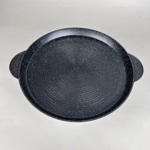 Korean Aluminium Non Stick Induction Frying Pan Smokeless Baking Pan for Seafood BBQ Grill Pan