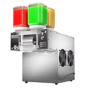 Korean Kakigori Bingsoo Snowflake Shaved Ice Shaver Bingsu Machine