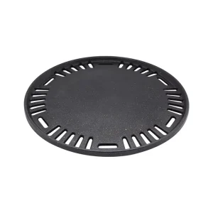 Korean Non-stick BBQ Grill Plates Grill Pan 29.5cm 33cm Round Barbecue Griddle for Restaurant Easy Clean Roasting