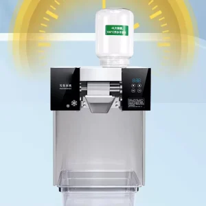 Korean Snowflake Ice Machine Small Snow Continuous Cooled Milk Mango Bingsu Shaver Smoothie Crusher 110V 220V
