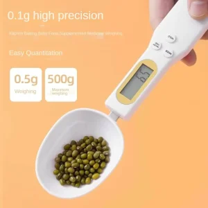 LCD Display Electronic Kitchen Scale Digital Weight Measuring Spoon Tool