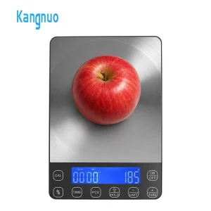 LCD Display Slim Stainless Steel Cooking Measuring Weight Balance Electric Food Scale Digital Scale Kitchen