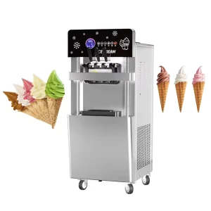 LCD Touch Screen Soft Ice Cream Maker Machine Ice Cream Machine Maker Snow Ice Cream Machine