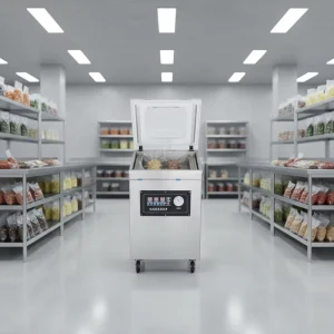 LITENG 360mm Single Chamber Vacuum Sealer Machine Food Packager for Small Business Home Use Vacuum Packing Machine